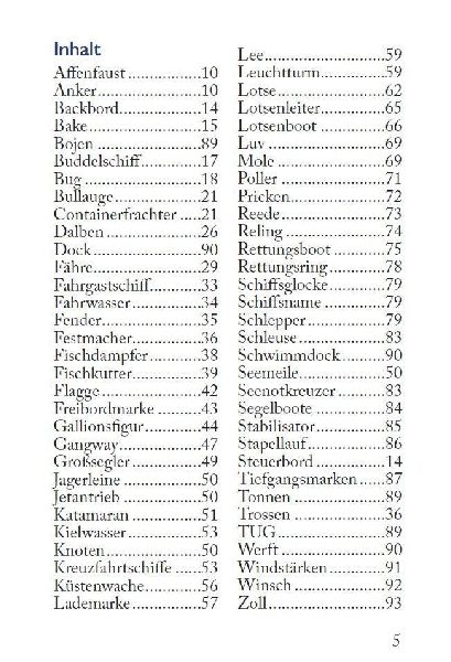 Das kleine maritime Buch