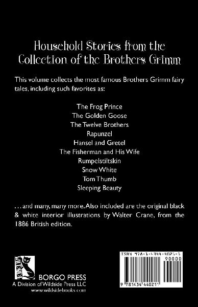 Household Stories from the Collection of the Brothers Grimm