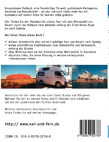Quer durch Australien - mit dem Wohnmobil von Darwin nach Sydney