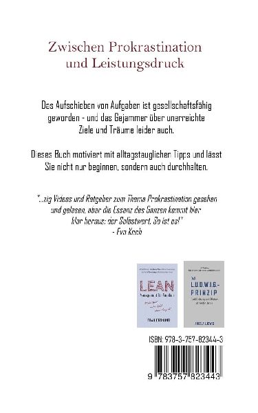 Jetzt - es ist nie zu früh!