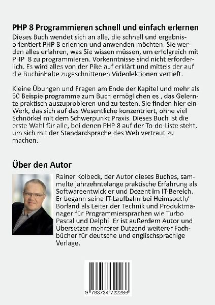 PHP 8 für Einsteiger in 10 Lektionen