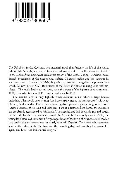 The Rebellion in the Cevennes (Vol. 1&2)