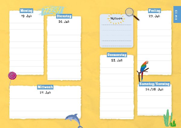 Checker Tobi - Schülerkalender 2026/2027
