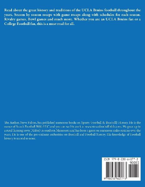 "The Blue and Gold" History of UCLA Bruins Football