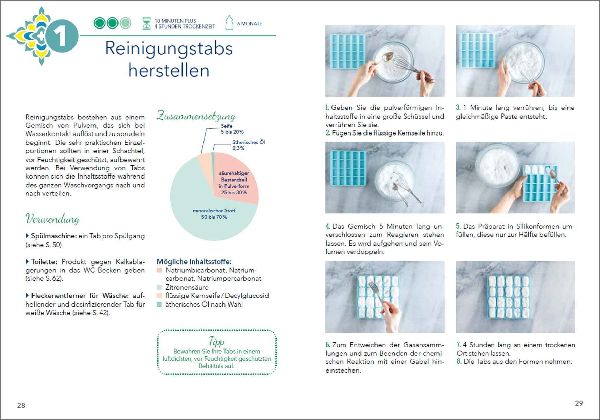 Natur pur - Putzmittel selber machen für Haushalt, Wäsche, Küche, Bad und Garten