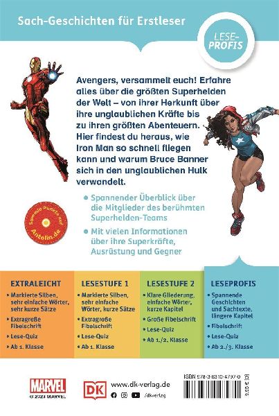 SUPERLESER! MARVEL Avengers Die Welt der Superhelden