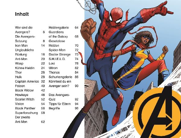 SUPERLESER! MARVEL Avengers Die Welt der Superhelden