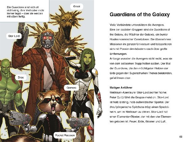 SUPERLESER! MARVEL Avengers Die Welt der Superhelden
