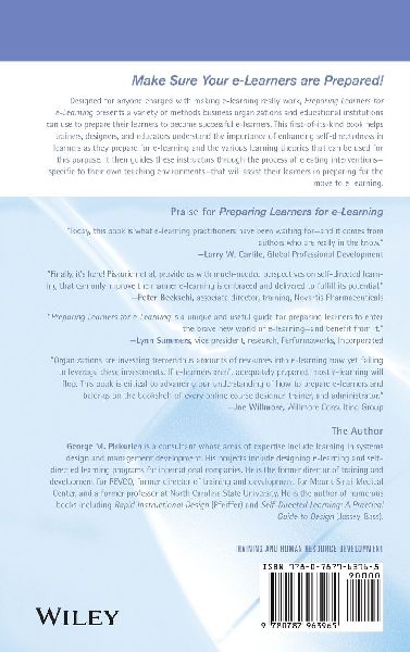 Preparing Learners for E-Learning