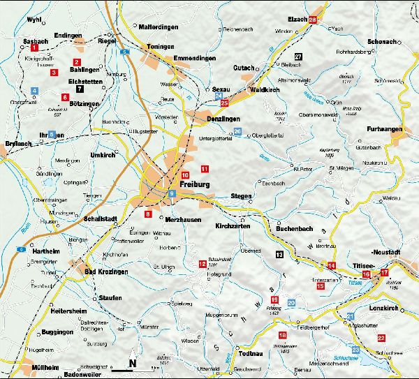 Erlebnis-Wanderungen in und um Freiburg