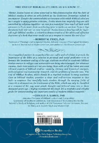The End of Biblical Studies