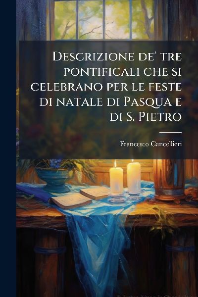 Descrizione de' tre pontificali che si celebrano per le f...