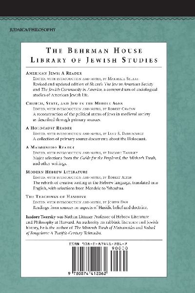 A Maimonides Reader