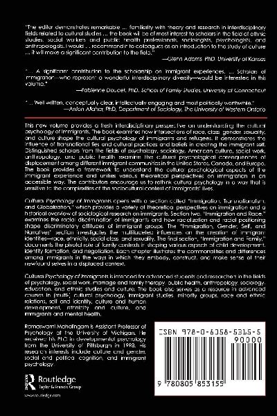 Cultural Psychology of Immigrants