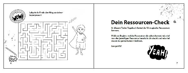 Supergut mit ADHS - Das Turbo-Tagebuch für deine Ressourcen