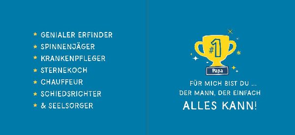 Für den besten Papa der Welt