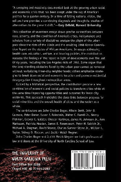 Race, Poverty, and American Cities