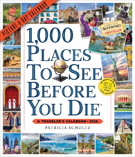 1,000 Places to See Before You Die Picture-A-Day(r) Wall Calen...