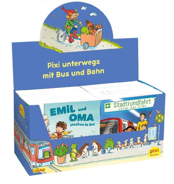 Pixi-Box 307: Pixi unterwegs mit Bus und Bahn (8x8 Exemplare)