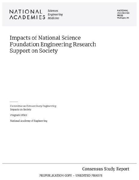 Impacts of National Science Foundation Engineering Research Su...