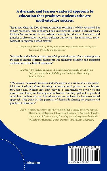The Learner-Centered Classroom and School