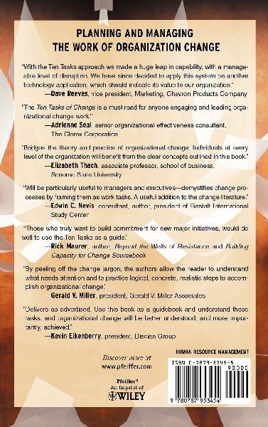 Ten Tasks of Change