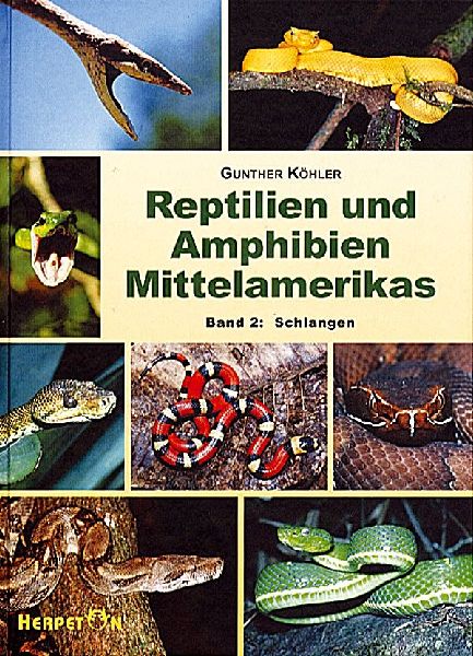 Reptilien und Amphibien Mittelamerikas. (
