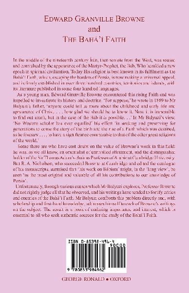 Edward Granville Browne and the Baha'i Faith