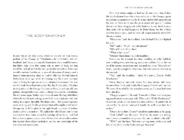 The Strange Case of Dr. Jekyll & Mr. Hyde & Other Stories
