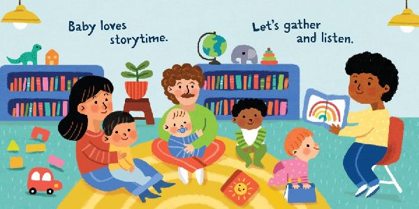 Indestructibles (the Original): Baby Loves the Library (English)