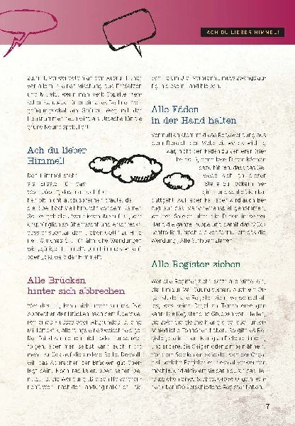 Redensarten & Sprichwörter