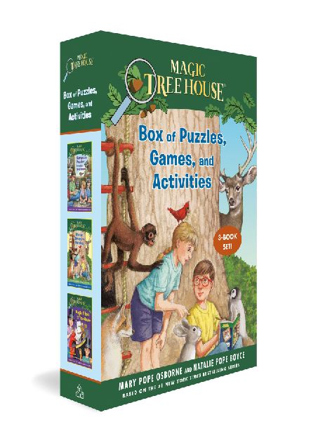 Magic Tree House Box of Puzzles, Games, and Activities (3 Book...