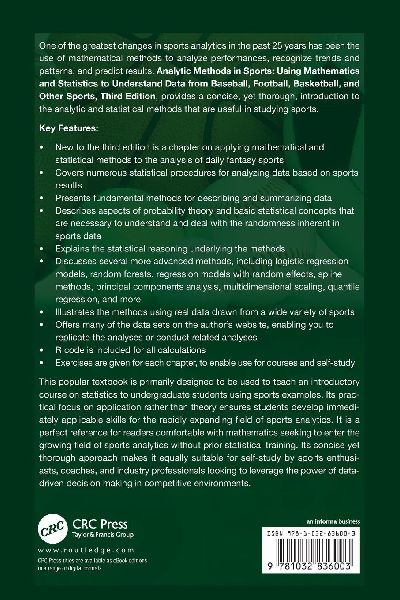 Analytic Methods in Sports