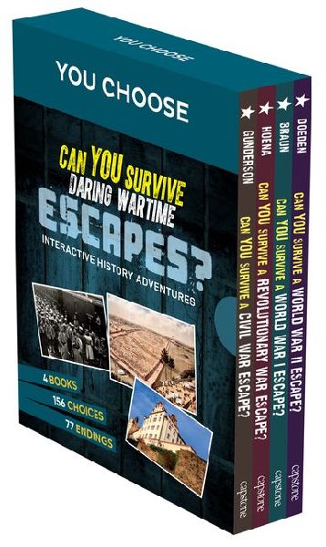 You Choose: Can You Survive Daring Wartime Escapes? 4-Book Box...