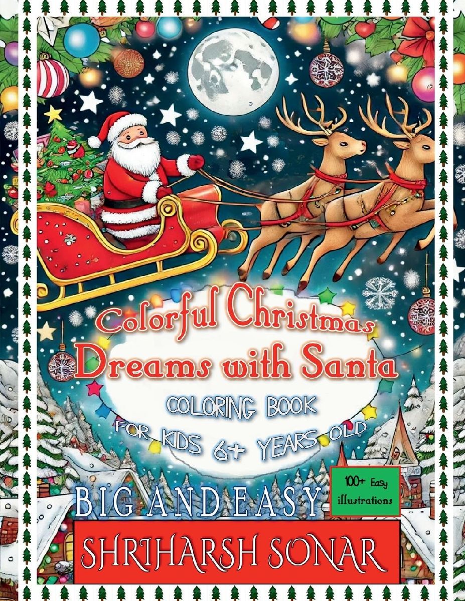 Colorful Christmas Dreams With Santa