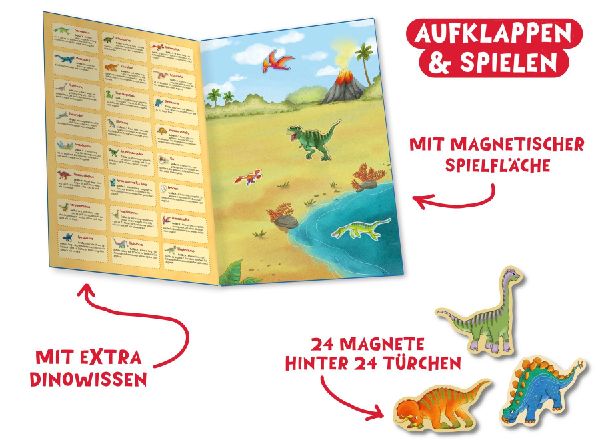 Dino-Magnet-Adventskalender