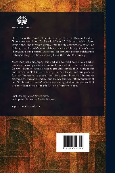 Reminiscences of Leo Nicolayevitch Tolstoi