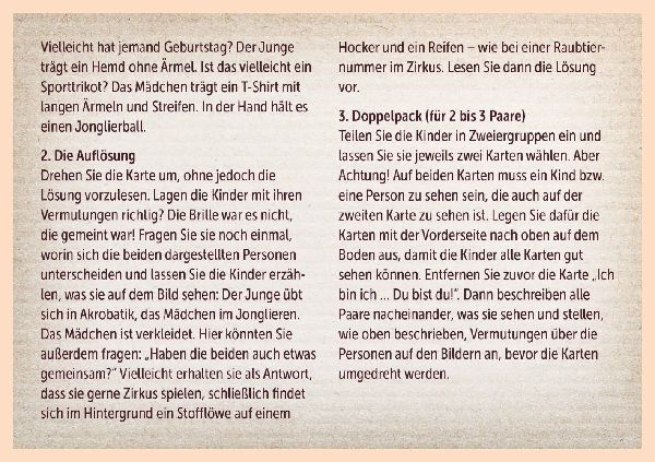 Ich bin anders als du - Ich bin wie du: 20 überraschende Wendebildkarten über Vielfalt und Gemeinsamkeiten