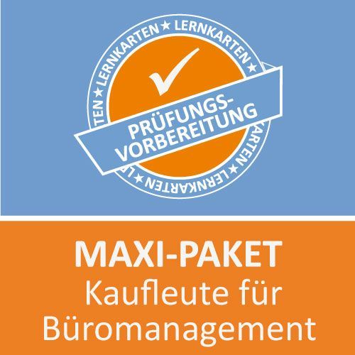 AzubiShop24.de Lernkarten Kaufmann / Kauffrau für Büromanage...