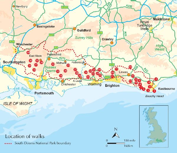 Walks in the South Downs National Park