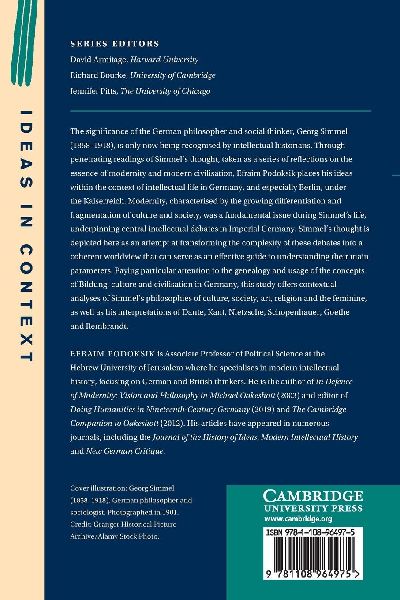 Georg Simmel and German Culture