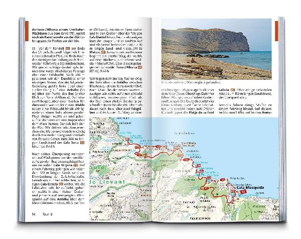 KOMPASS Wanderführer Mallorca Strand- und Küstenwanderungen, 35 Touren mit Extra-Tourenkarte