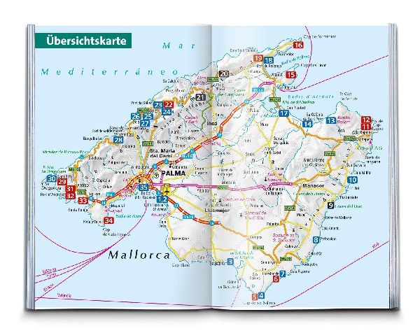 KOMPASS Wanderführer Mallorca Strand- und Küstenwanderungen, 35 Touren mit Extra-Tourenkarte
