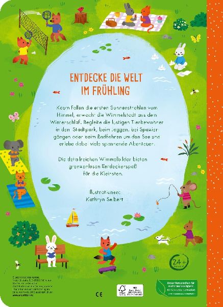 Mein großes Wimmelbuch - Im Frühling