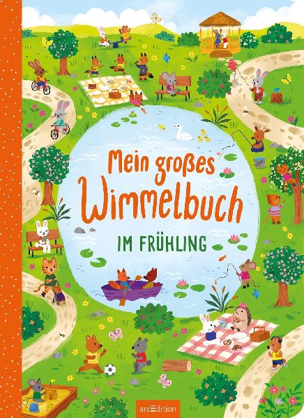 Mein großes Wimmelbuch - Im Frühling