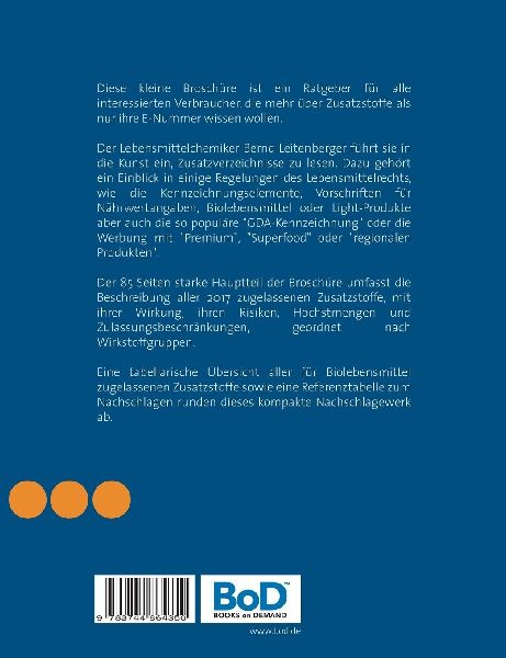 Zusatzstoffe und E-Nummern