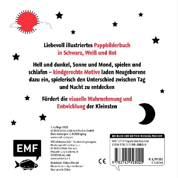 Mein allererstes Kontraste-Buch: Gute Nacht - für Babys von 0-12 Monaten