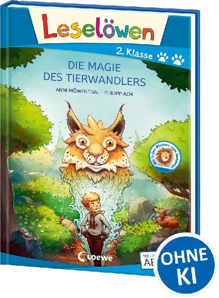 Leselöwen 2. Klasse - Die Magie des Tierwandlers (Großbuchst...