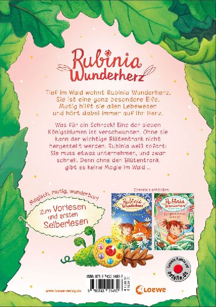 Rubinia Wunderherz, die mutige Waldelfe (Band 6) - Das Rätsel der Königsblume