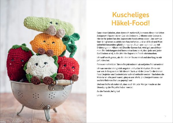 Supercute Food häkeln